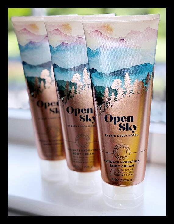 Bath & Body Works Other - Bath & Body Works Open Sky 8 fl oz Ultimate Hydration Body Cream x3